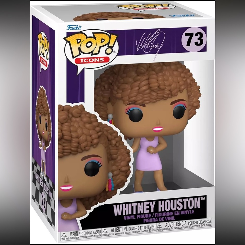 NIB Funko Pop Whitney Houston I Wanna Dance with Somebody